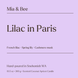 Lilac In Paris
